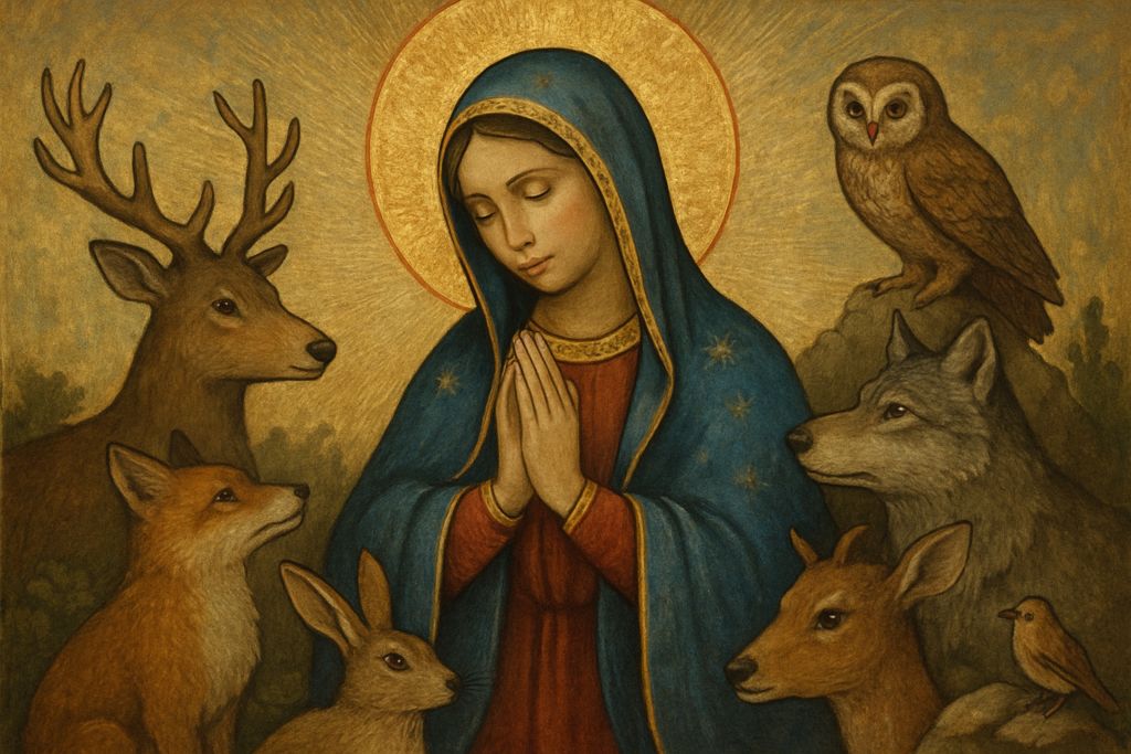 Preghiera alla Madonna, Regina del Creato, per gli Animali Selvatici