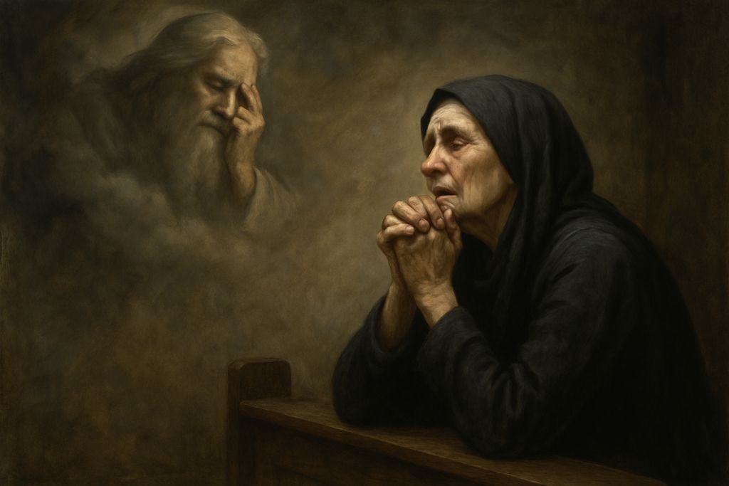 Lamento a Dio per il Silenzio di Dio vissuto dai Vedovi