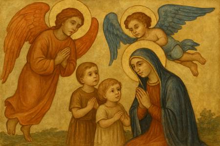 Litania ai Serafini e Cherubini per un'adorazione più profonda dei Fedeli Cristiani