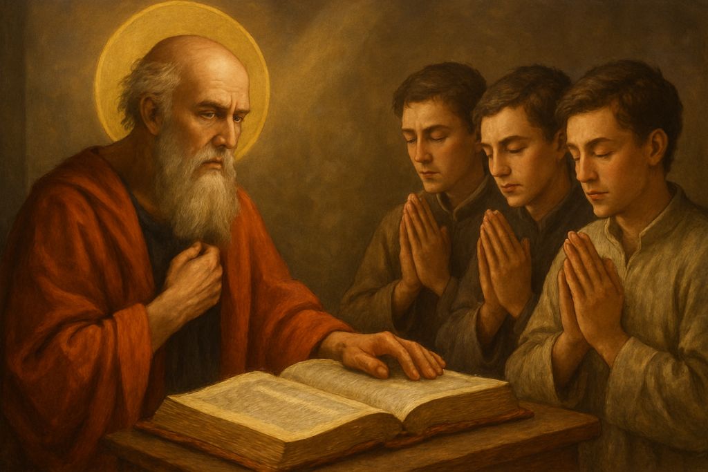 Invocazione a San Girolamo per la comprensione della Parola tra gli Studenti di Teologia