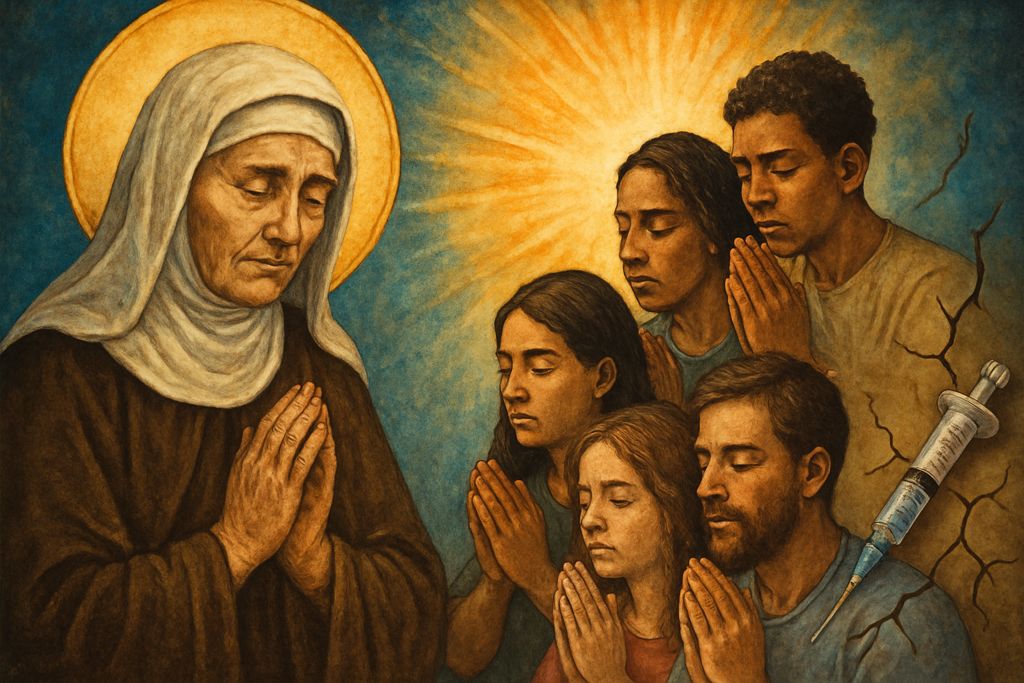Preghiera comunitaria a Sant'Angela Merici per la liberazione dei Tossicodipendenti