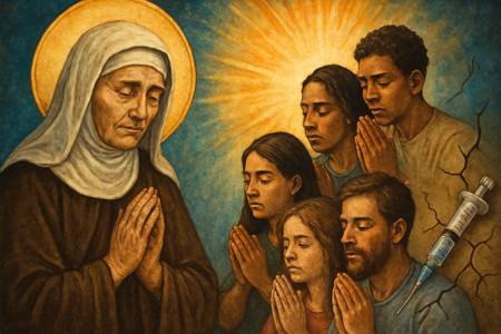 Preghiera comunitaria a Sant'Angela Merici per la liberazione dei Tossicodipendenti
