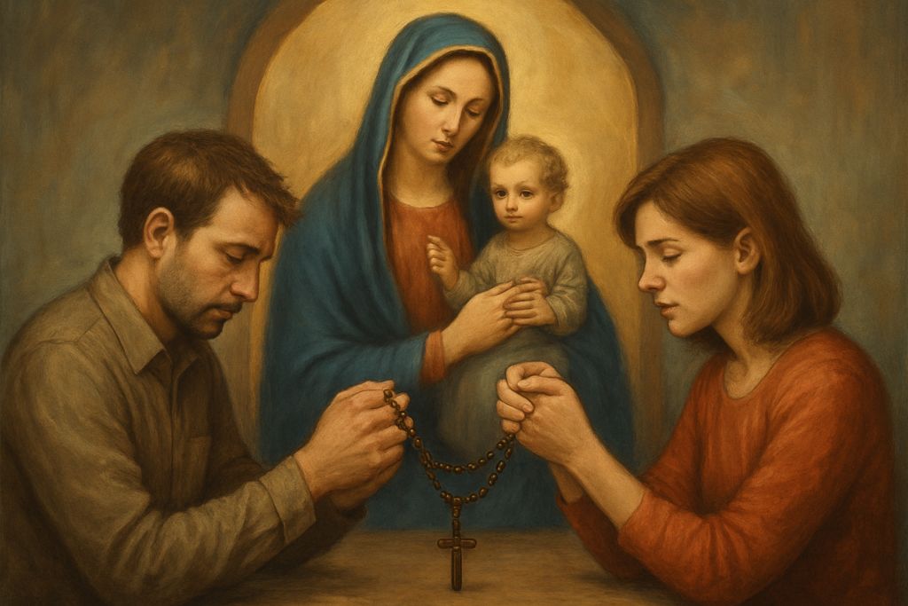Rosario condiviso con Maria per la pace tra i Coniugi separati