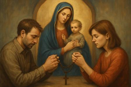 Rosario condiviso con Maria per la pace tra i Coniugi separati