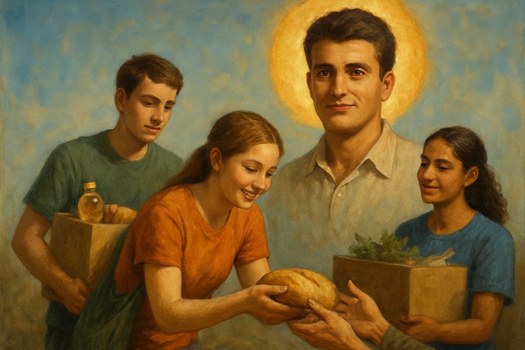 Offerta del Giorno al Beato Pier Giorgio Frassati per la carità dei Giovani volontari