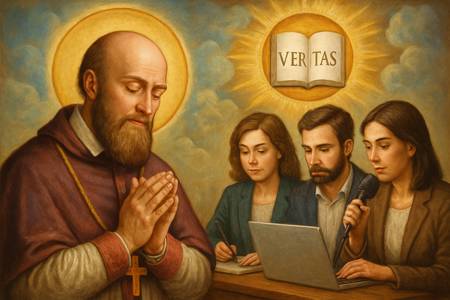 Preghiera mentale a San Francesco di Sales per la verità dei Giornalisti