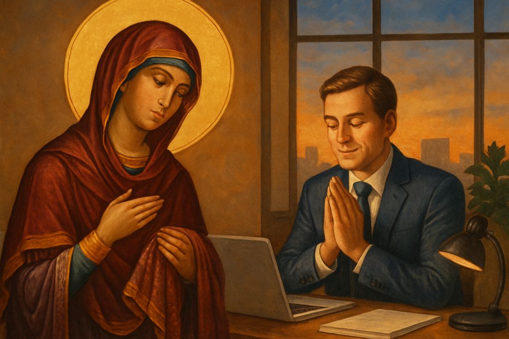 Ringraziamento serale a Santa Lidia di Tiatira per la prosperità nel lavoro degli Imprenditori