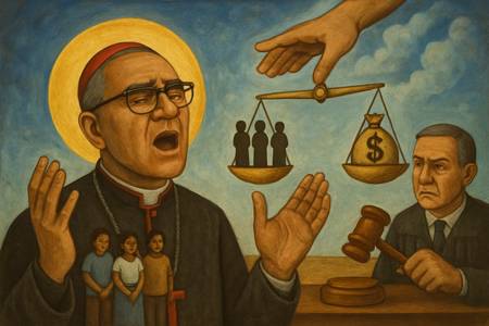 Grido a Dio con il Beato Oscar Romero per l'equità sociale a favore dei Magistrati