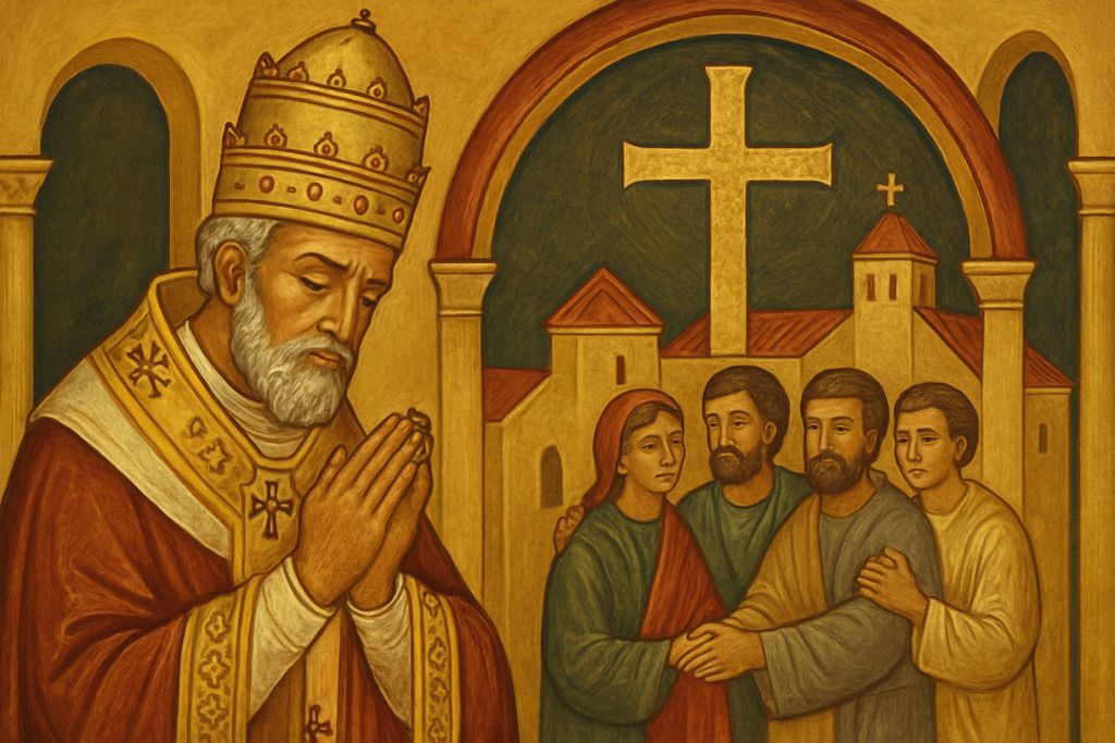 Liturgia delle Ore con San Leone IV Papa per l'unità della Chiesa