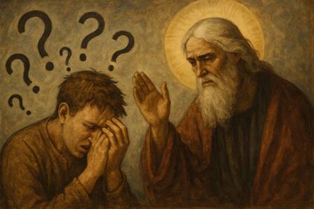 Lamento a Dio per la confusione religiosa vissuta da chi ha poca fede