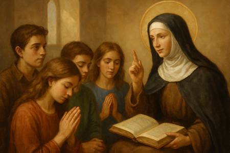 Triduo a Santa Giulia Salzano per la formazione spirituale dei giovani in comunità