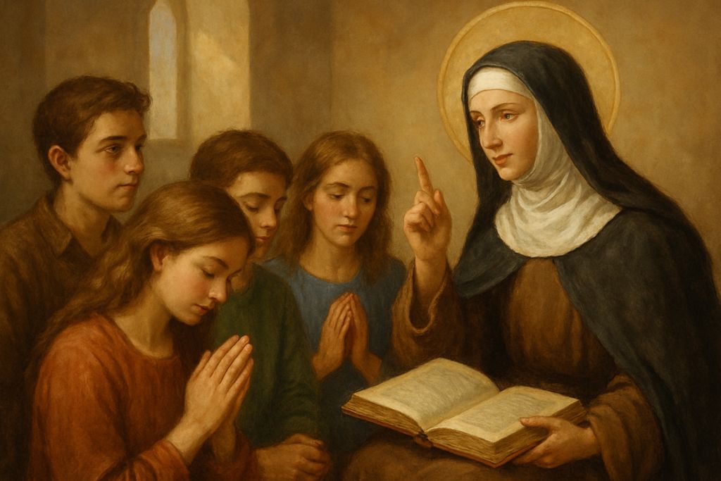 Triduo a Santa Giulia Salzano per la formazione spirituale dei giovani in comunità