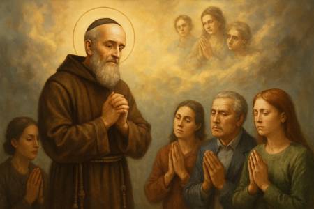 Intercessione al Beato Francesco Maria da Camporosso per i Benefattori defunti