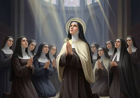 Supplica a Santa Caterina Labouré per la fede nella prova delle Suore