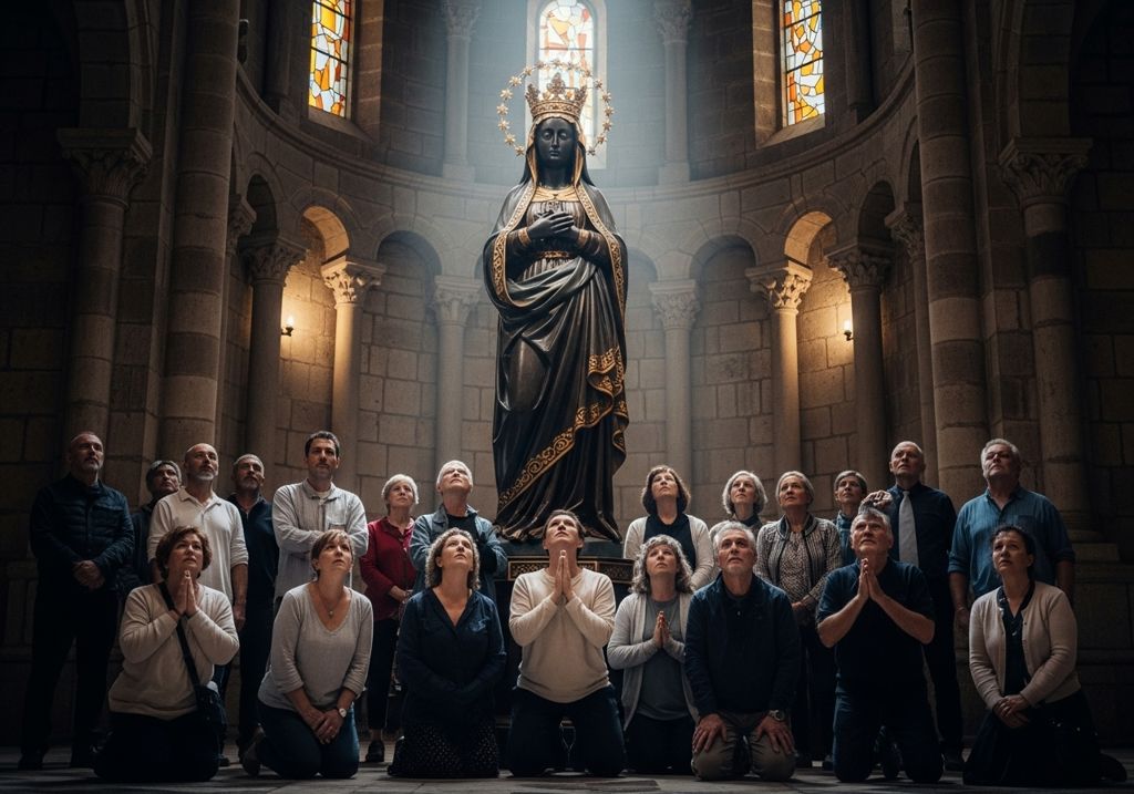 Ora Media alla Madonna Nera di Montserrat per la fede dei Pellegrini