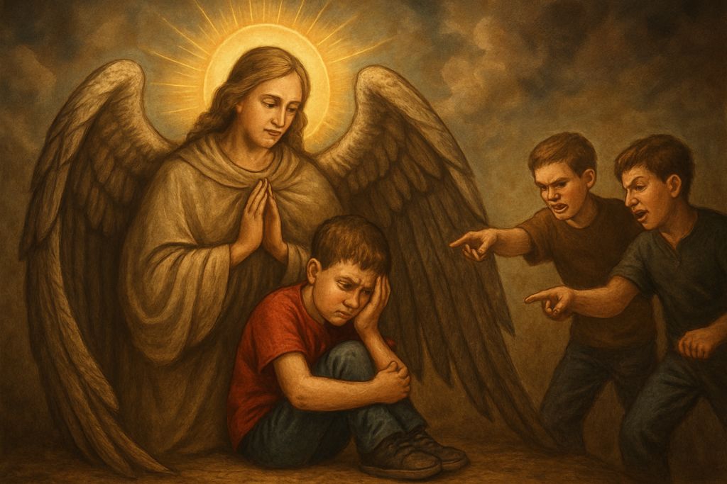 Preghiera intensa alle Potestà Angeliche per la protezione spirituale delle Vittime di bullismo