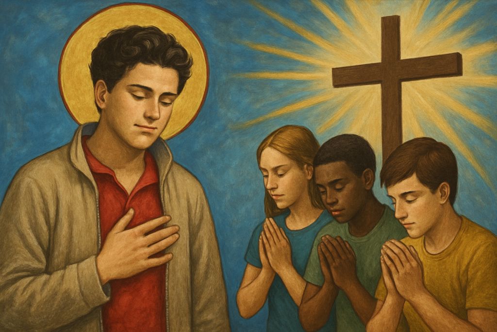 Invocazione a San Carlo Acutis per i Giovani sulla via della vita cristiana