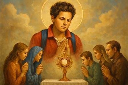 Adorazione Eucaristica con San Carlo Acutis per i Fedeli Cristiani