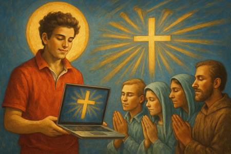 Intercessione a San Carlo Acutis nel giorno della sua Canonizzazione per l'evangelizzazione dei Fedeli