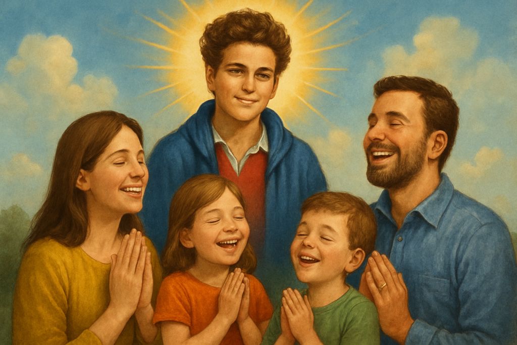 Dialogo con San Carlo Acutis, nostro nuovo Santo, per la gioia della fede in Famiglia