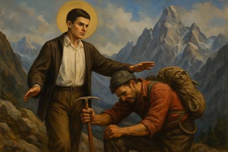 Benedizione con San Pier Giorgio Frassati per gli Alpinisti