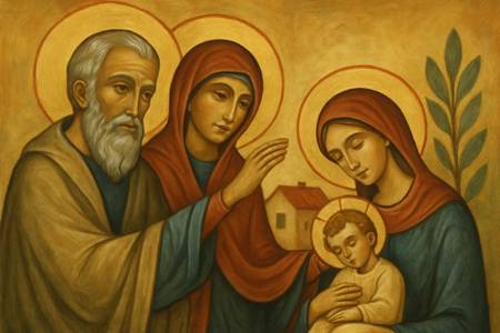 Benedizione ai Santi Gioacchino e Anna per le Mamme come figlie
