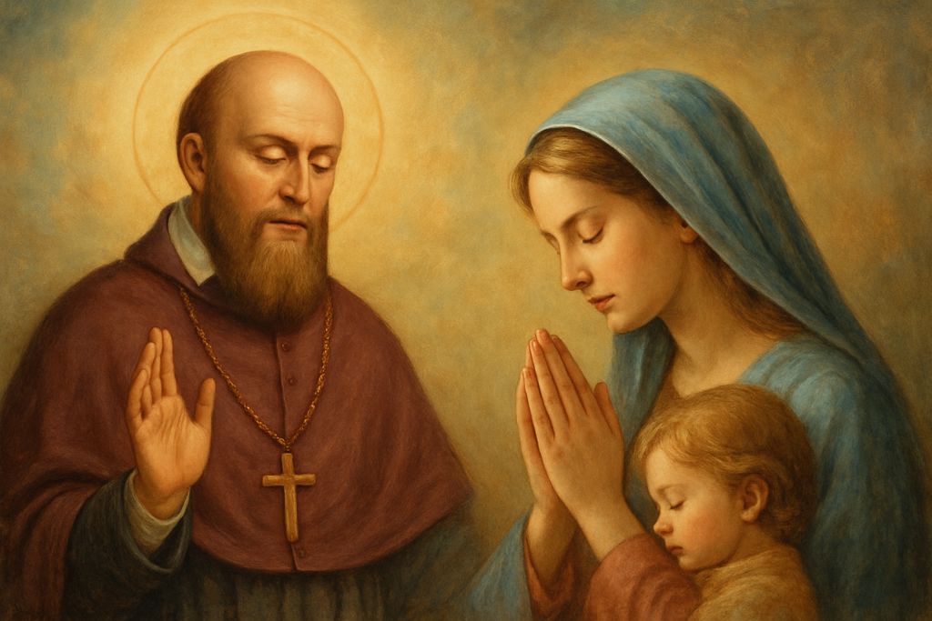 Invocazione a San Francesco di Sales per la pace interiore delle Mamme