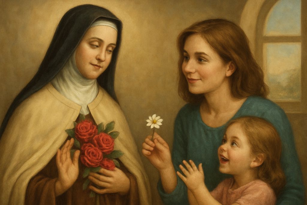 Esame di coscienza serale per le Mamme guidato da Santa Teresa di Lisieux