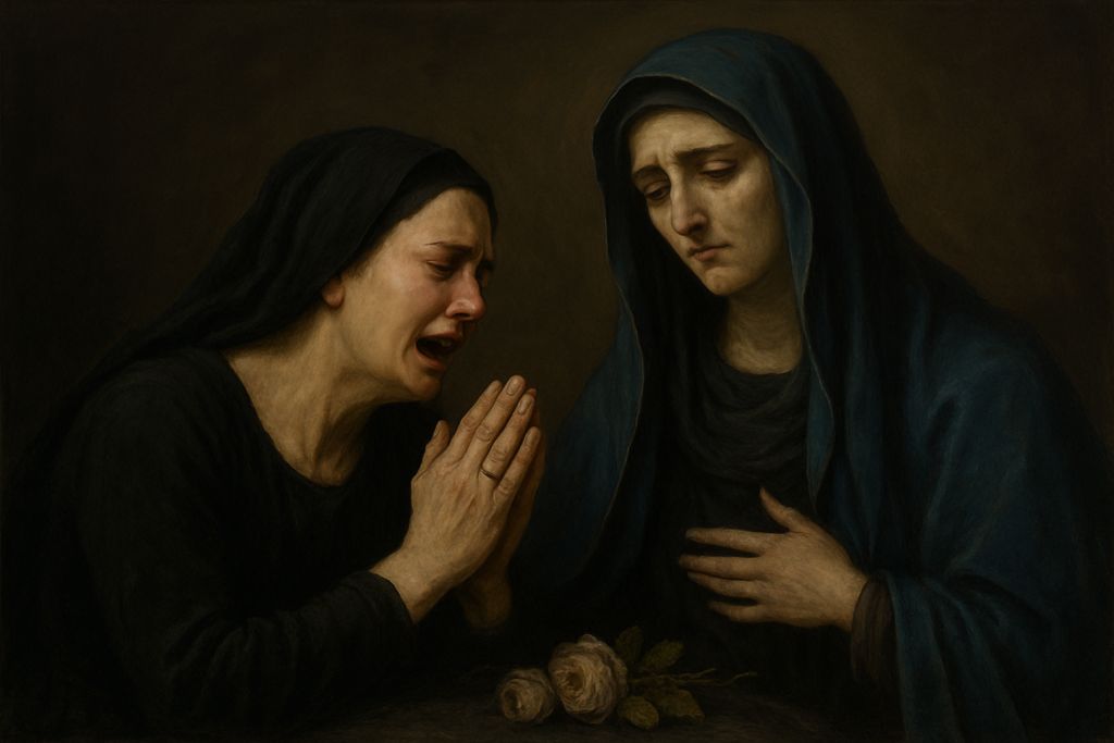 Lamento alla Madonna Addolorata per la Madre che ha perso un figlio