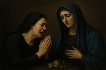 Lamento alla Madonna Addolorata per la Madre che ha perso un figlio