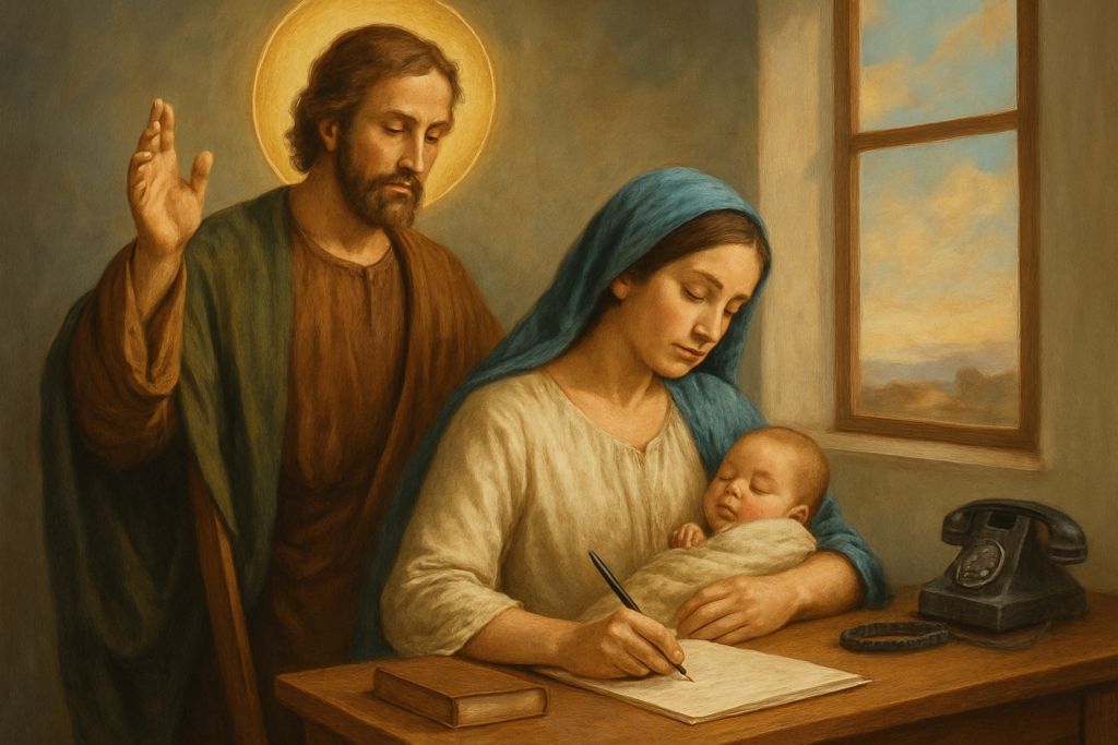 Benedizione a San Giuseppe, sposo di Maria, per la Madre lavoratrice