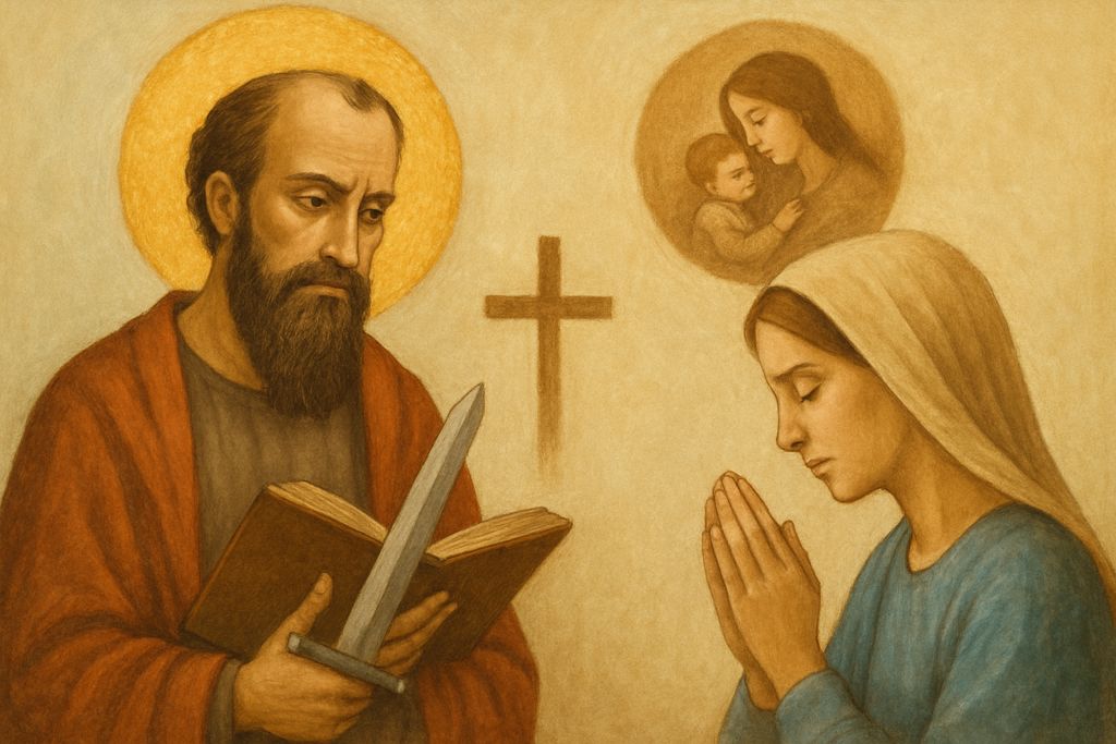 Esame di coscienza con San Paolo per la Madre sull'educazione cristiana dei figli