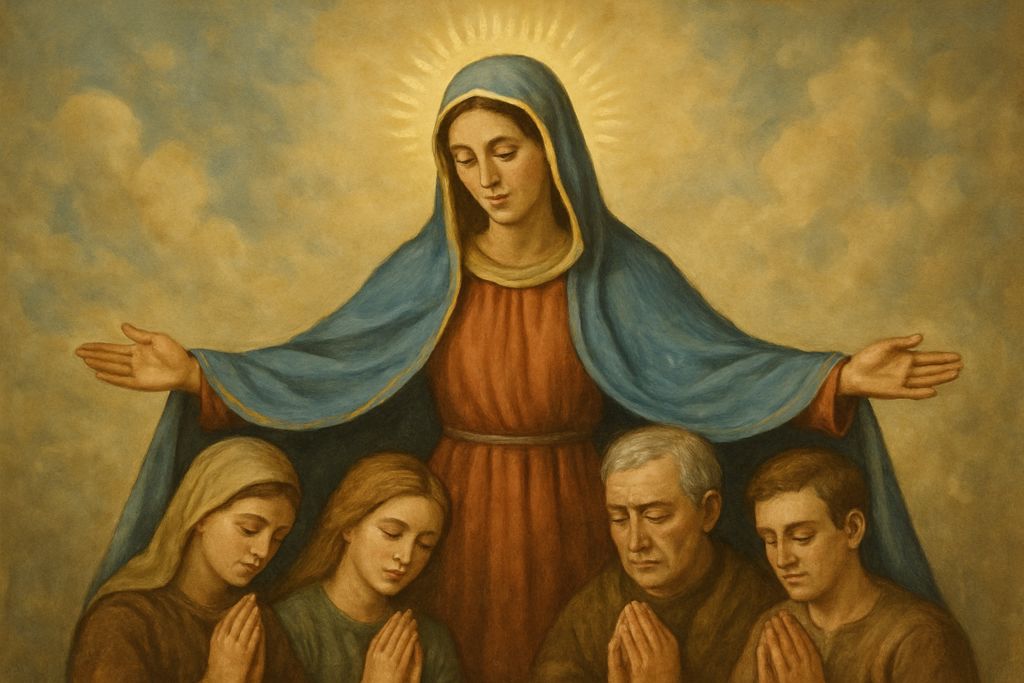 Preghiera comunitaria per tutte le Madri del mondo, sull'esempio di Maria