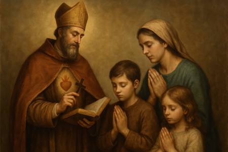 Esame di coscienza per i genitori, con l'aiuto di Sant'Agostino, per i Figli