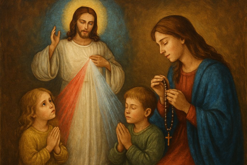 Coroncina alla Divina Misericordia per i Figli che hanno commesso gravi errori