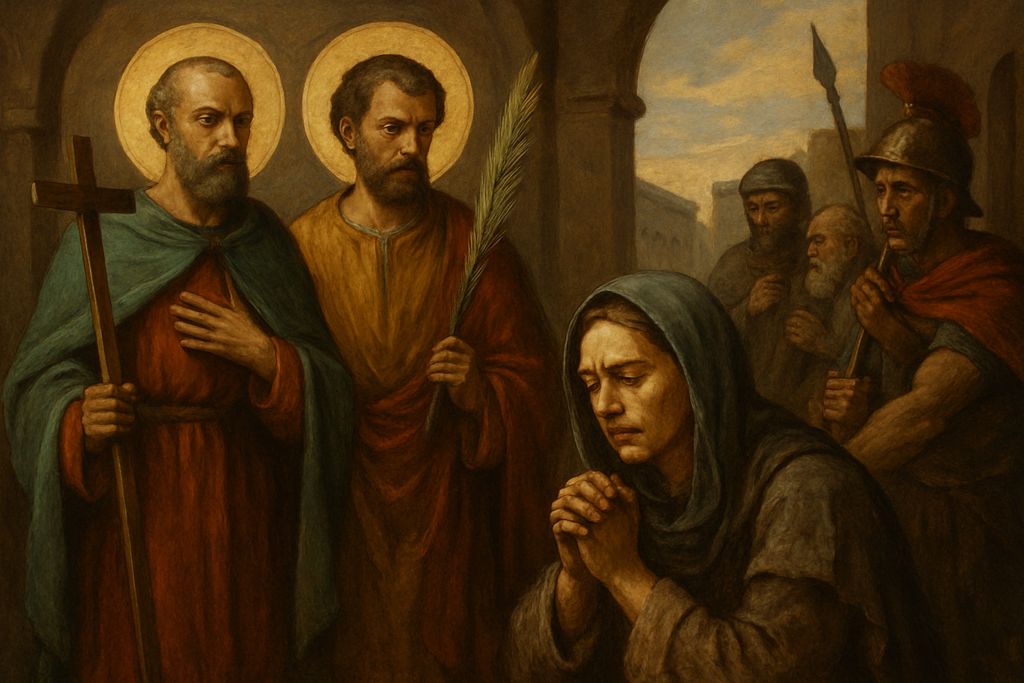 Supplica ai Santi Proto e Giacinto per la fortezza dei Cristiani perseguitati