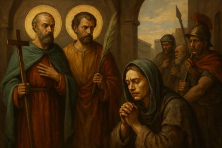 Supplica ai Santi Proto e Giacinto per la fortezza dei Cristiani perseguitati