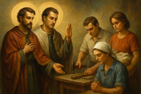 Offerta del giorno con i Santi Proto e Giacinto per i Collaboratori Parrocchiali