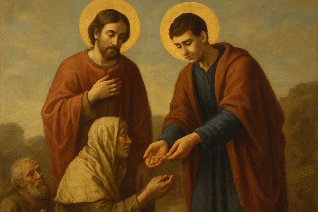 Preghiera personale ai Santi Proto e Giacinto per l'umiltà nel servire i poveri