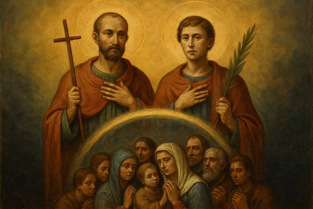 Invocazione ai Santi Proto e Giacinto contro le tentazioni e il male