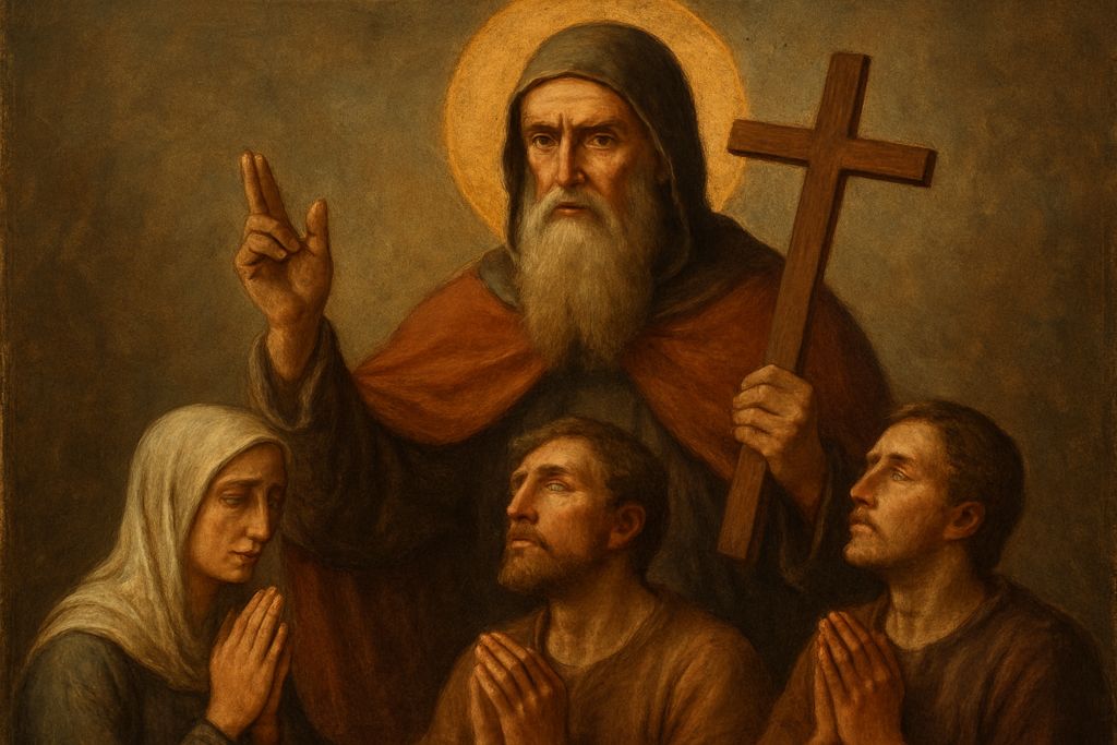 Atto di Fede con San Pafnuzio, confessore della fede di Nicea