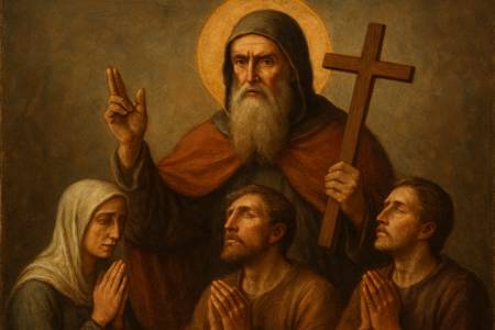 Atto di Fede con San Pafnuzio, confessore della fede di Nicea