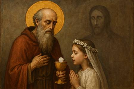 Lamento a Dio con l'intercessione di San Pafnuzio per la Chiesa sofferente