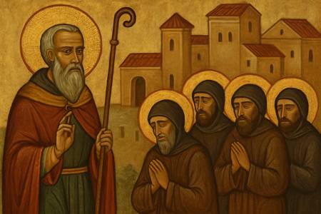 Invocazione a San Pafnuzio per i Monaci e gli eremiti