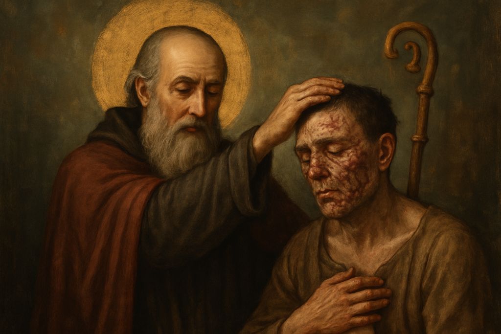 Compieta con San Pafnuzio per affidare a Dio le proprie ferite