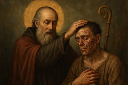 Compieta con San Pafnuzio per affidare a Dio le proprie ferite