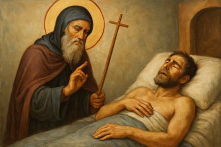 Benedizione con San Pafnuzio per chi soffre nel corpo