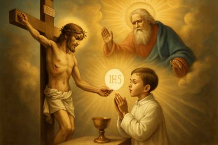 Glorificazione a Dio per la testimonianza dei santi confessori come Pafnuzio