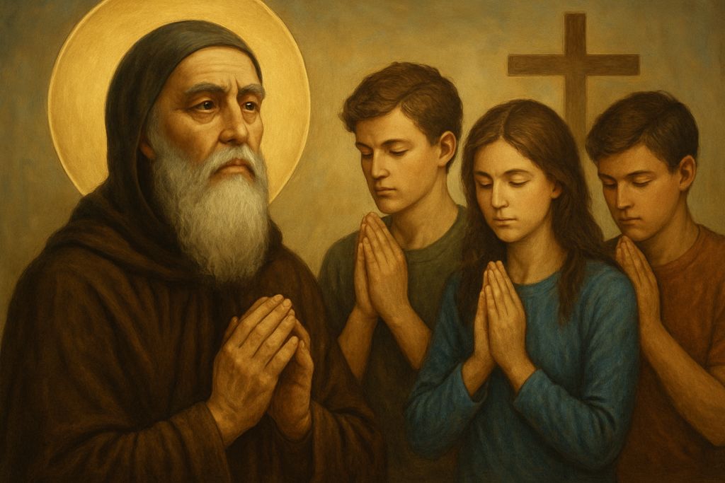 Meditazione guidata sulla vita di San Pafnuzio per i Giovani
