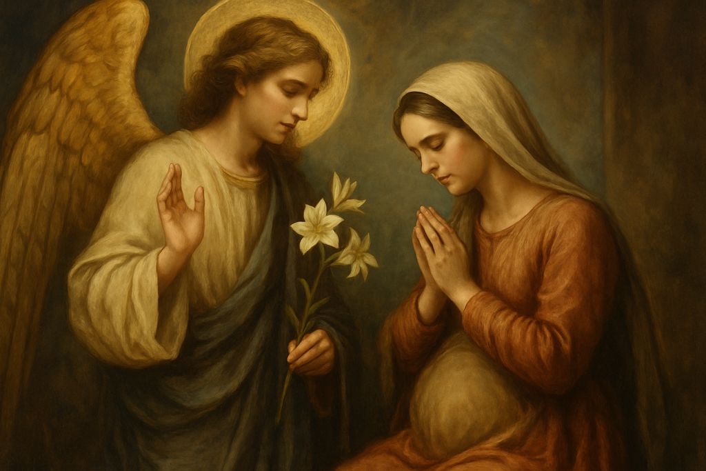 Supplica all'Arcangelo Gabriele per le Donne che desiderano la maternità